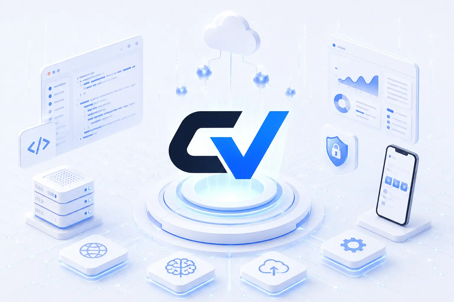 CodVion team working on modern web development and digital solutions