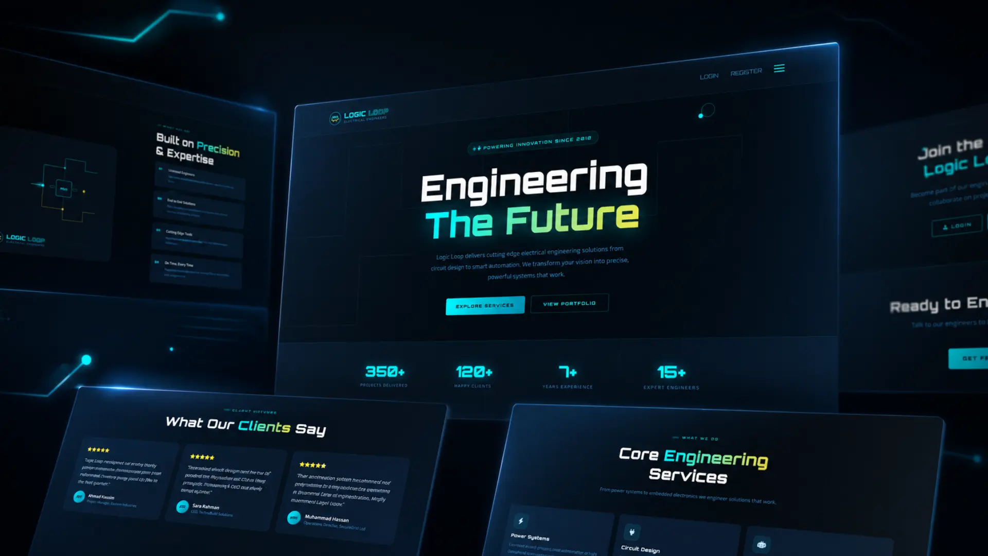 Logic Loop secure login system project by CodVion