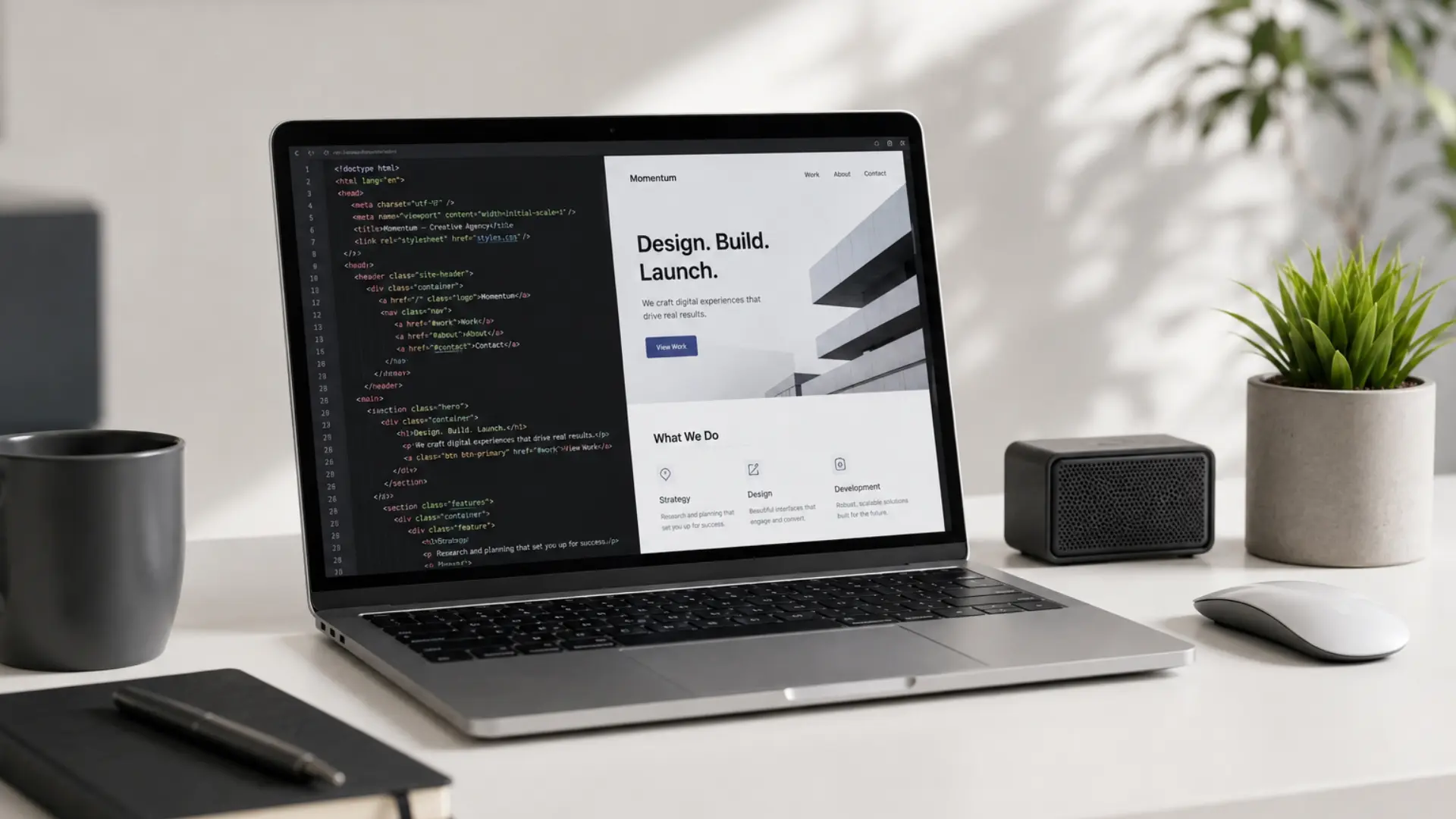 Learn Pro LMS educational website project by CodVion